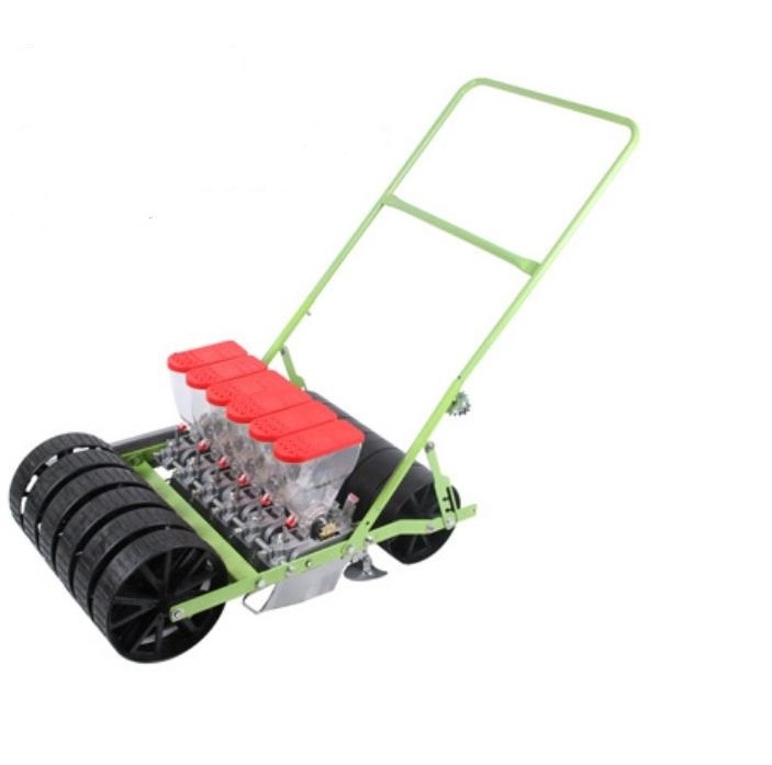 Hand propelled 1 2 3 4 5 6 Row agricultural machinery rapeseed seed sowing rice planting vegetable planters seeder machine