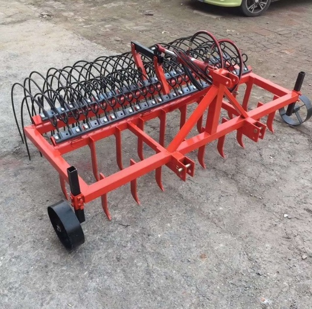 agricultural machinery 20-40HP four wheel Tractor three point mounted small mini hay rake machine