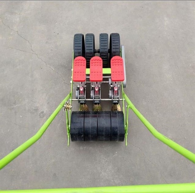 Distribution and wholesale multi manual hand push 4-row vegetable seed pumpkin carrot seeders and planting machines