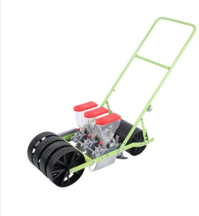 Hand propelled 1 2 3 4 5 6 Row agricultural machinery rapeseed seed sowing rice planting vegetable planters seeder machine