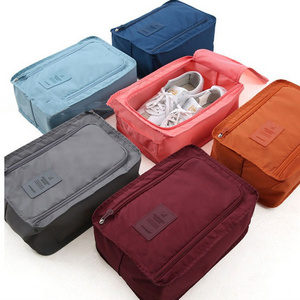 Wholesale organizer shoe set bag blosa para zapatos waterproof zipper portable storage shoe bag for travel