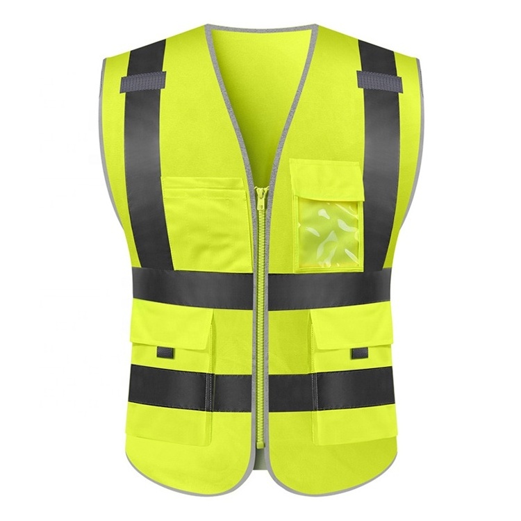 Wholesale Security with Reflective Tape  Vest