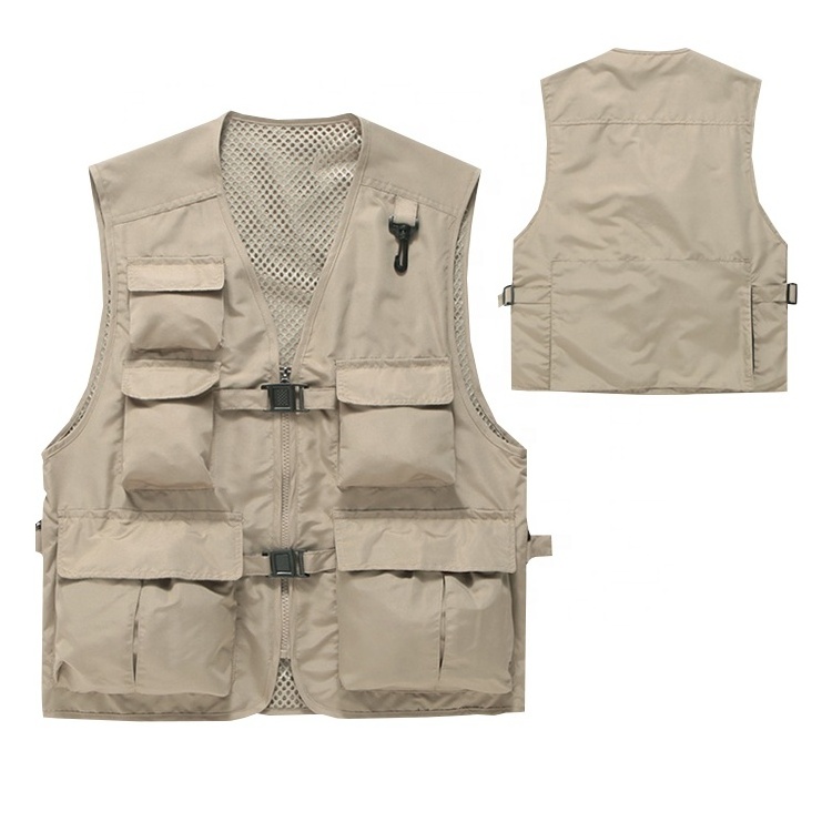 Men fishing camping outwear hunting hiking vest