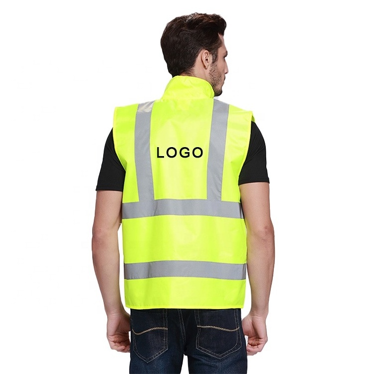 High Quality Customized Logo Reflective Safety Vest