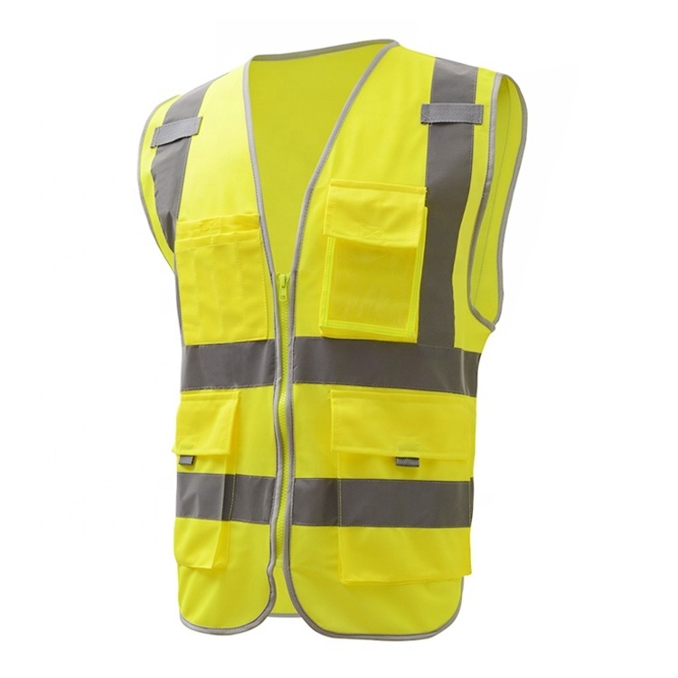 Wholesale Security with Reflective Tape  Vest