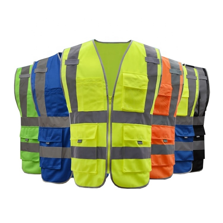 Wholesale Security with Reflective Tape  Vest