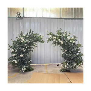 Large Eucalyptus Arch Faux Greenery Arch Flower Backdrop Entrance Flower Plant Wedding Party Events