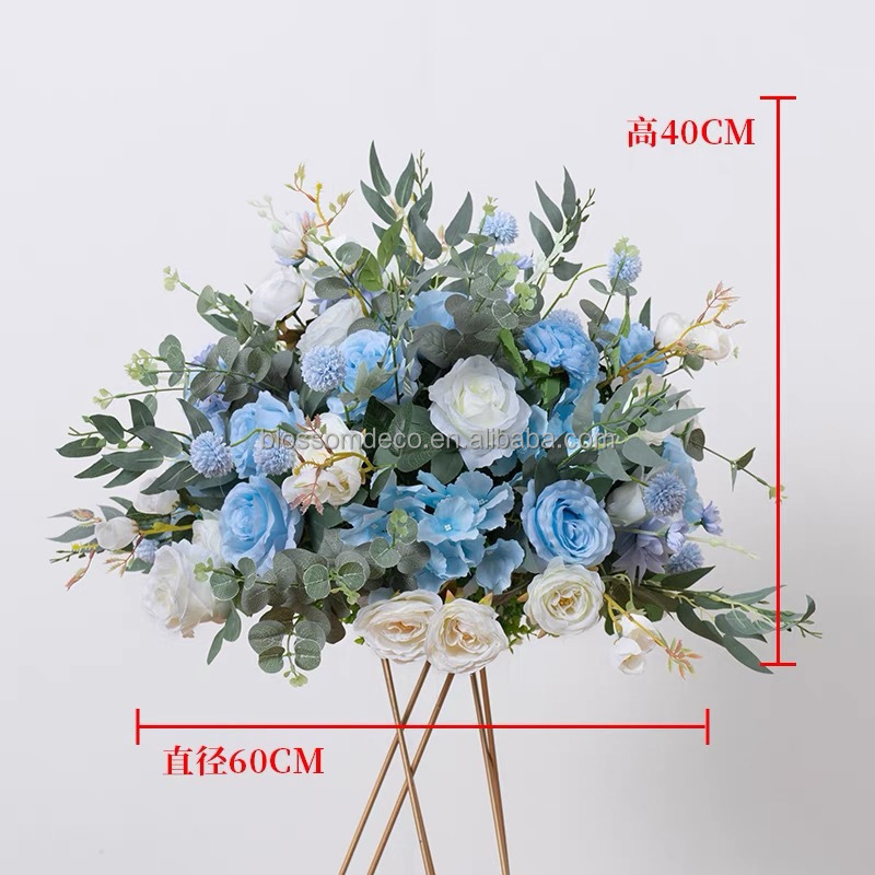 Artificial Flower Decoration White Greenery Artificial Flower Ball for Flower Centerpieces Party Wedding Decoration