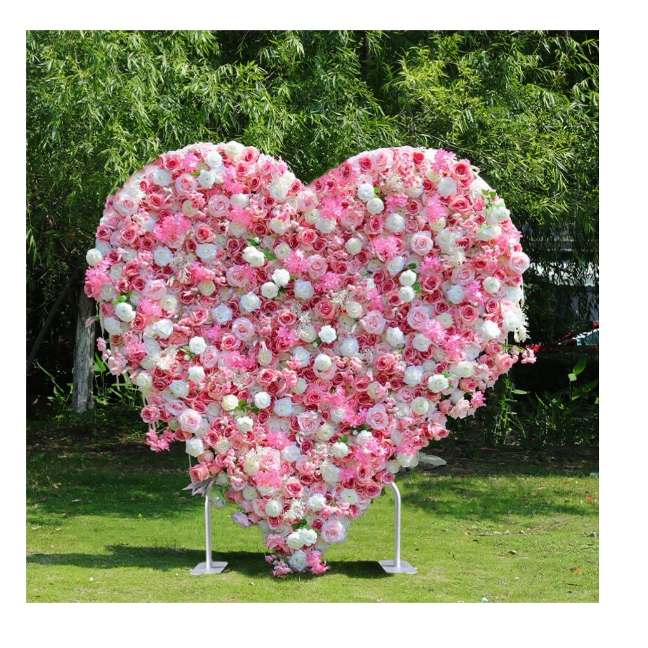 artificial pink hydrangea rose wall silk flower wall backdrop wedding artificial wall for decoration panel