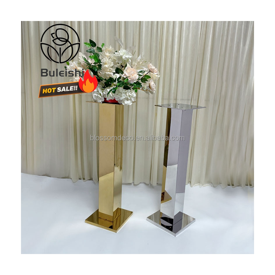 Wedding Centerpieces Table Decorations Flower Stand Tall Gold Vase for wedding centerpieces