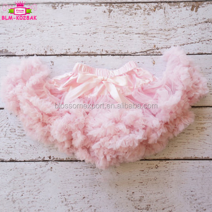 4 Colors Fluffy Rainbow Chiffon Pettiskirts Baby Tutu Skirts Girls Princess Dance Party Tulle Skirt