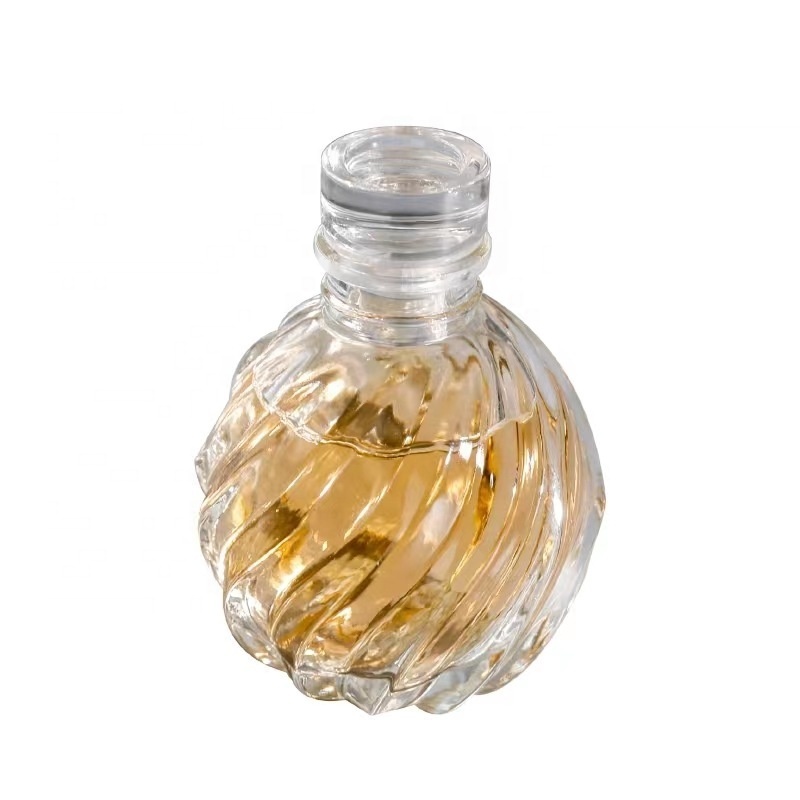 Factory Direct 100ml 250ml Pineapple shape Empty Glass Fruit Wine Bottle with Cork