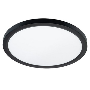 Black Surface Mounted 16inch 30W Led Ceiling light and Edge-lit Round Flush Mount Flat Panel Light