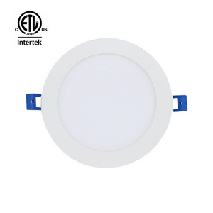 CETL 6" ultra thin recessed ceiling light LED slim panel light 12W/9W dimmable Can-killer airtight downlight panel