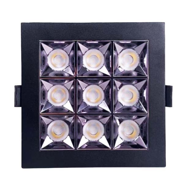 ETL LED Nuggets Recessed Downlight 9 Cells Architectural Cluster Downlight intertek laser blade inout recessed light