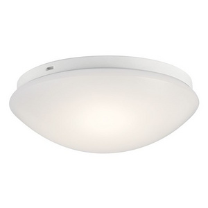 5CCT 13 inch Modern Mushroom Ceiling LED Light Flush Mount 25W Round Shade White Finish Mushroom Shape Ceiling Light with ETL