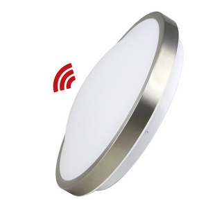 Professional led 5.8G  microwave motion sensor round ceiling lamp,led indoor light motion sensor lighting fixtures ceiling