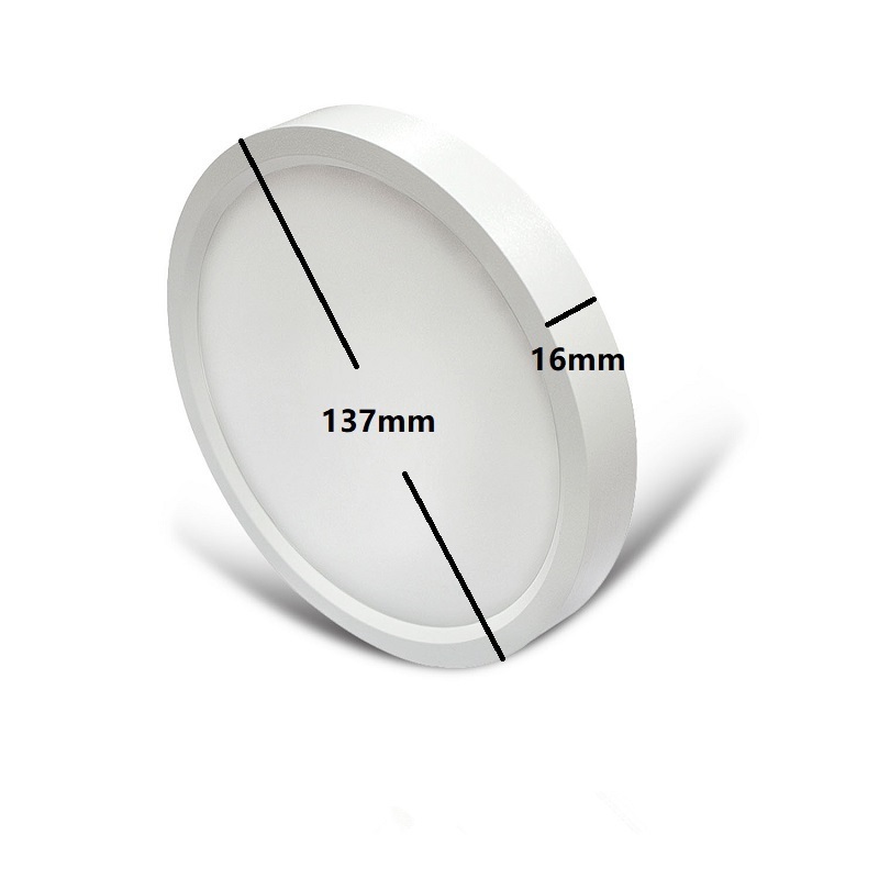 5 Inch Drive on Board edgelit  Low Profile Flush Mount Ceiling Light Round LED Slim Surface Mount light for wet location