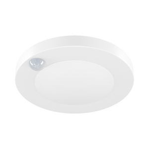 LED Motion Sensor Closed to Ceiling Light 120V  15W Bright Day Light 6inch LED Flush Mount Round Lighting Fixture For Garage