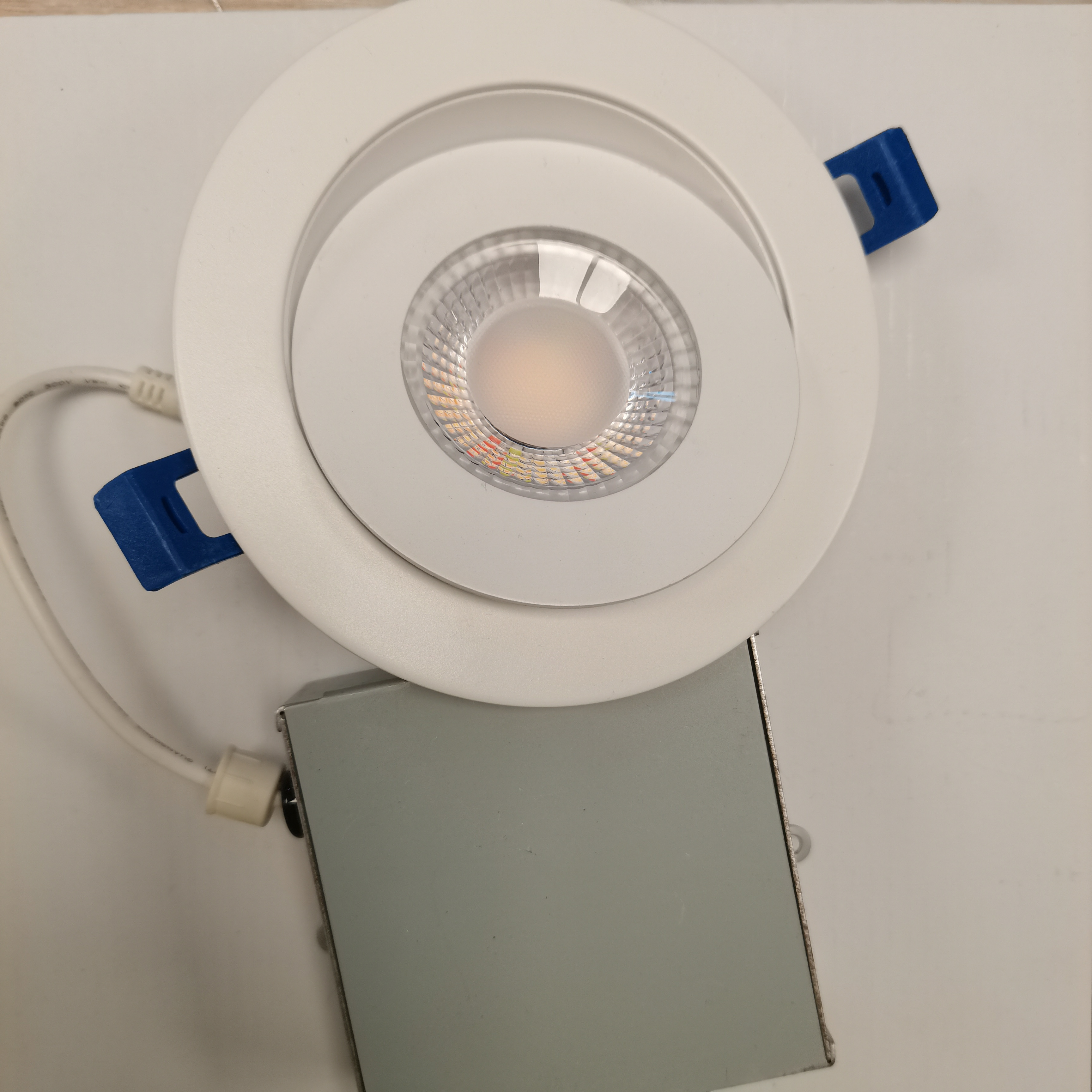 LED Canless Led Recessed Light 3.5 inch Eyeball Retrofit Gimbal IC Rated Angled Dimmable Directional Light