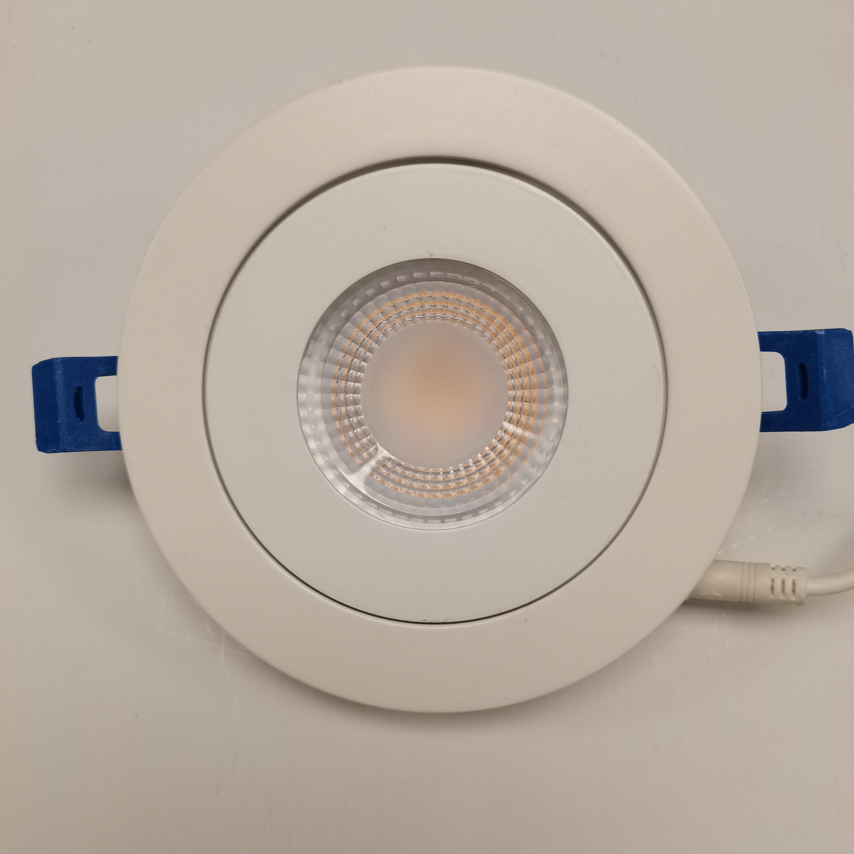 LED Canless Led Recessed Light 3.5 inch Eyeball Retrofit Gimbal IC Rated Angled Dimmable Directional Light