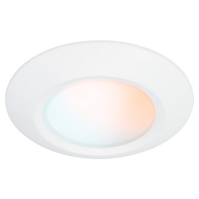 Surface Mount LED Ceiling Light 4 Inch, Pancake Lights Surface 10W 650LM With Junction Box For Wet Location, ETL/Energy Star