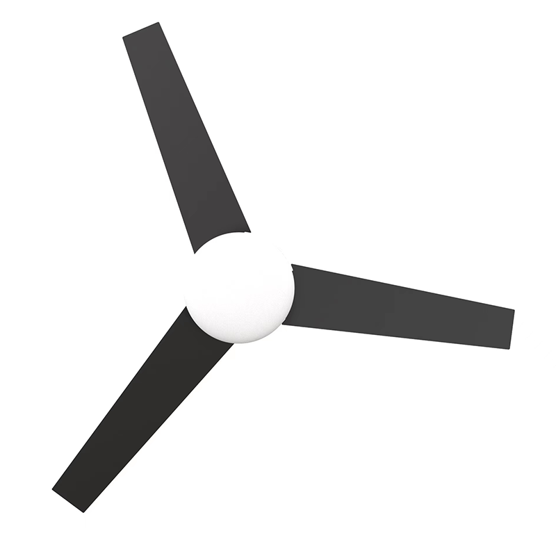 ETL 52 Inch Low Profile Modern Ceiling Fan with Light Remote Control 3 Blades, Noiseless Multi Speed Reversible AC Motor