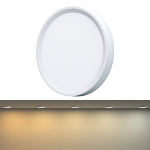 5 Inch Led Ceiling Lights Surface Mount, Dimmable Flat Panel Ceiling Light 5CCT, 10W 650LM for Wet Location Outdoor & Indoor