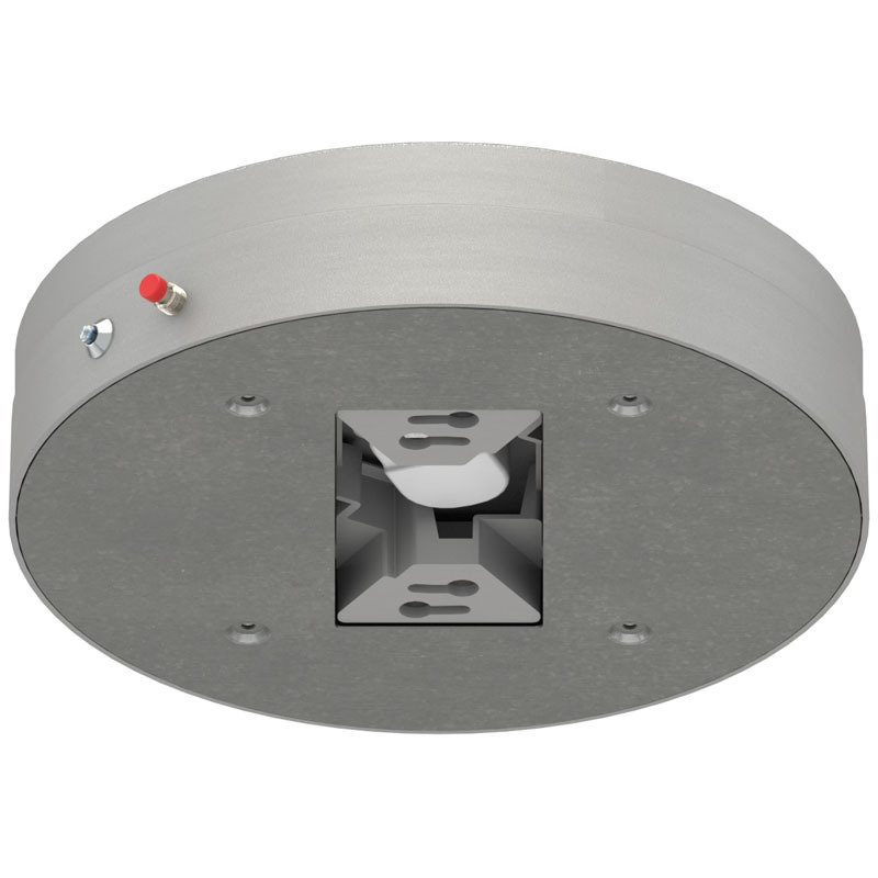 Dimmable Flush Mount Emergency Ceiling Light Flat 6 Inch Disc Style Battery Backup Selectable 120-277V ETL