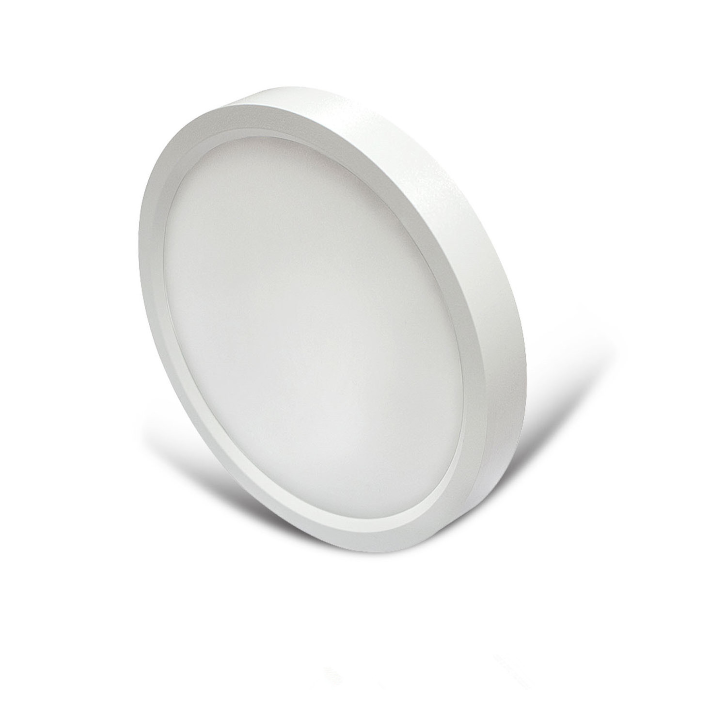 7 inch wet location rated Low Profile Flush Mount Ceiling Light Round LED Edge-lite low glared Slim Surface Mount light