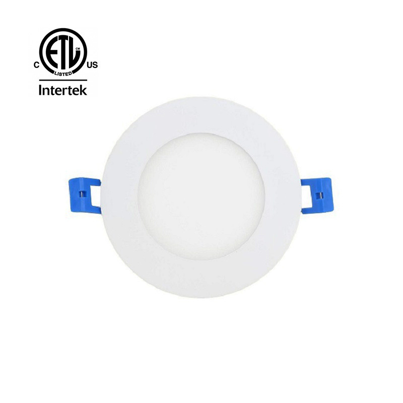 4 Inch LED Recessed Low Profile Wafer Ultra Thin Slim Panel Down Light Fixture