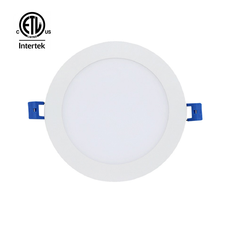 Recessed Flexible 11W Ultra Thin led Panel Light slim led down light with junction box can lights for ceiling shower