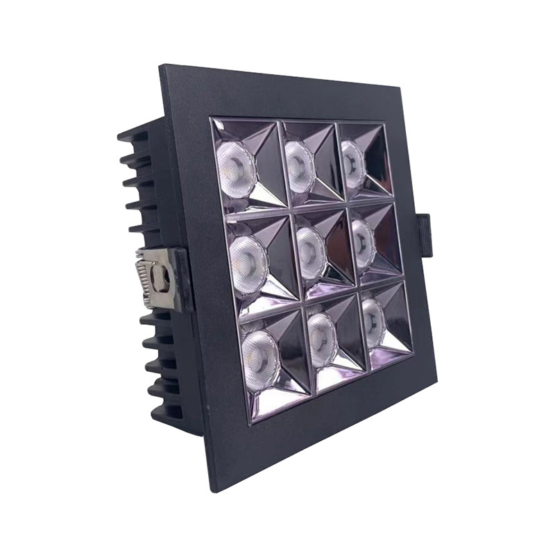 CE 9 Cells Laser Blade recessed LED internal lighting Recessed Down Light with Remote Juntcion Box LED Slotter Downlight