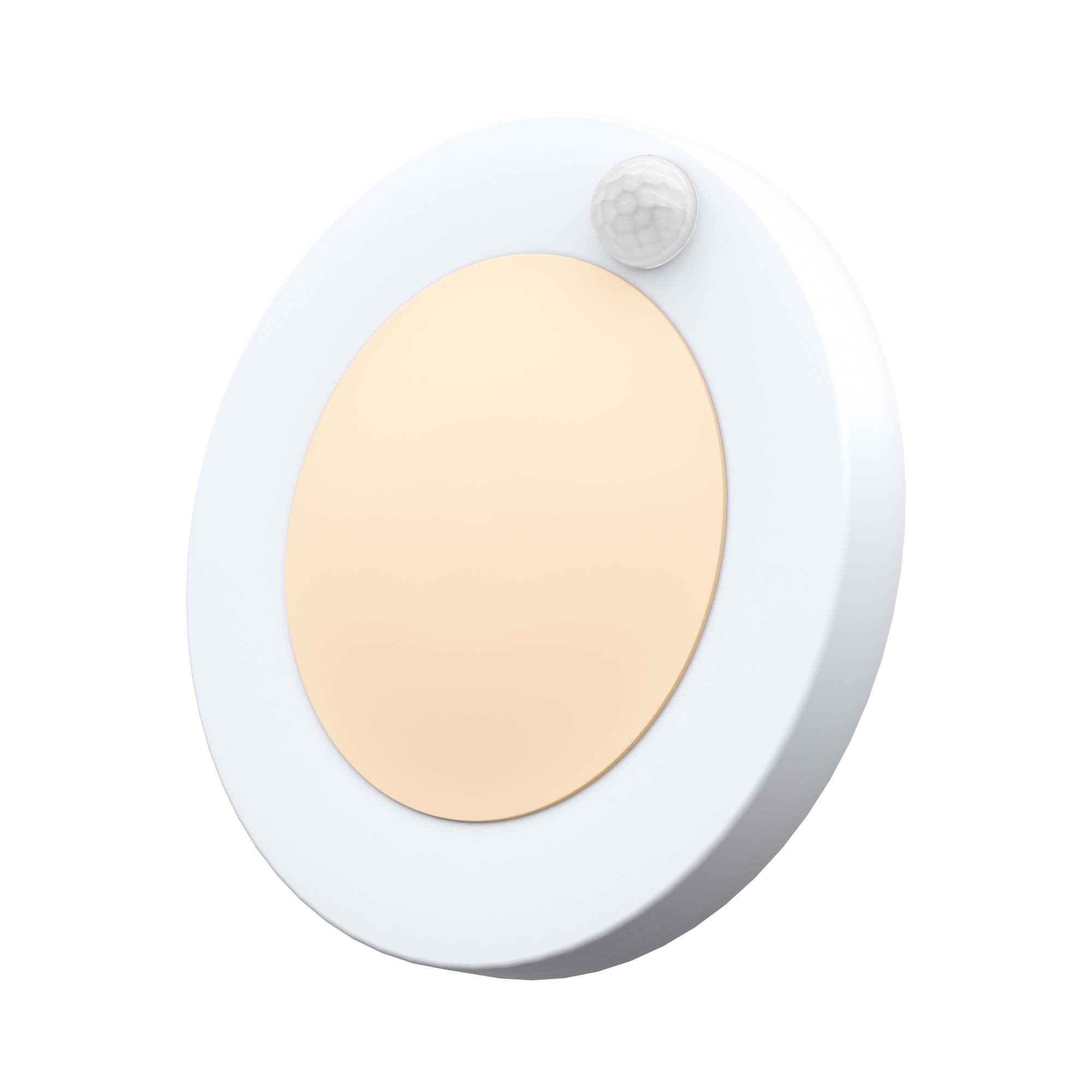 Motion Sensor LED Ceiling Light, 15W 1000lm Wired Flush Mount Indoor Ceiling Lights Fixture for Closet Bathroom, 5CCT ETL