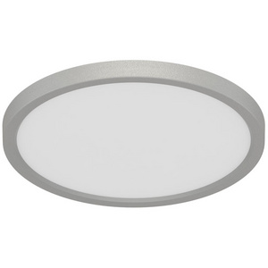 LED 9 Inch Field Selectable 5CCT Slimform LED Surface Mount Disc Light Flat Round Panel Ceiling Light Wet Rated ETL