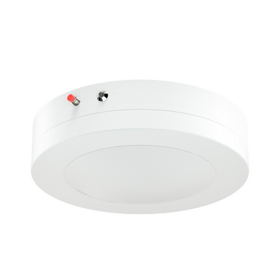 15W Power Failure LED Emergency Ceiling Light 7 Inch Dimmable Flush Mount Slim Light ETL