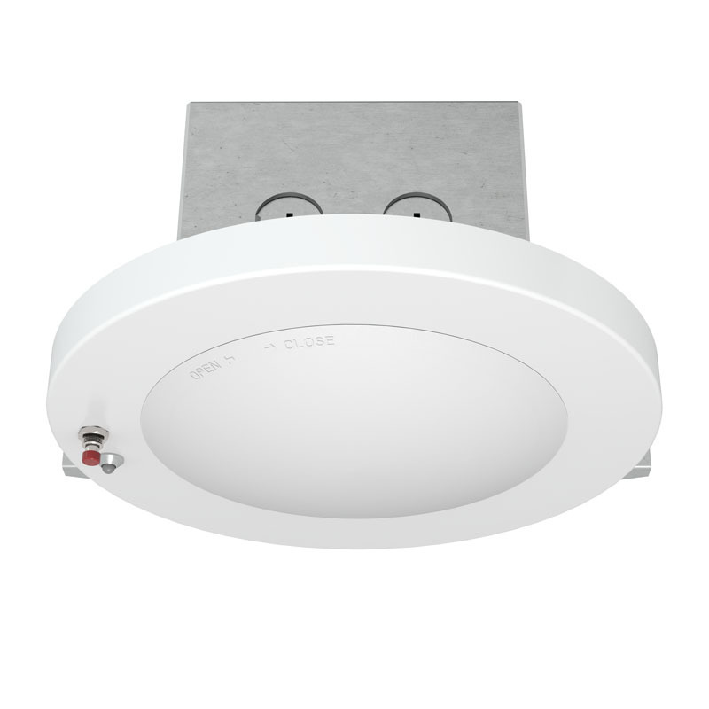 ETL 120V LED Power Failure Ceiling Light With J-Box for Indoor 90Mins Operation 6 Inch Flat Emergency Recessed Mount