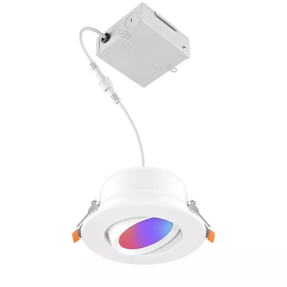 2.4G WiFi and APP Control LED Adjustable 360 Degree 6