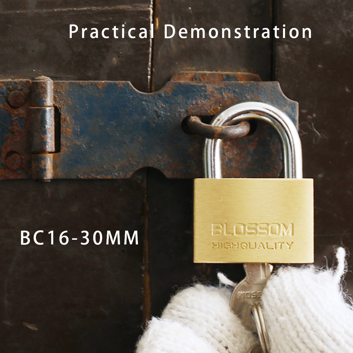 BC16 30mm Locker Padlock Pad Lock Sets Keys  32mm Copper Master Key Producent Padlocks Brass Padlock