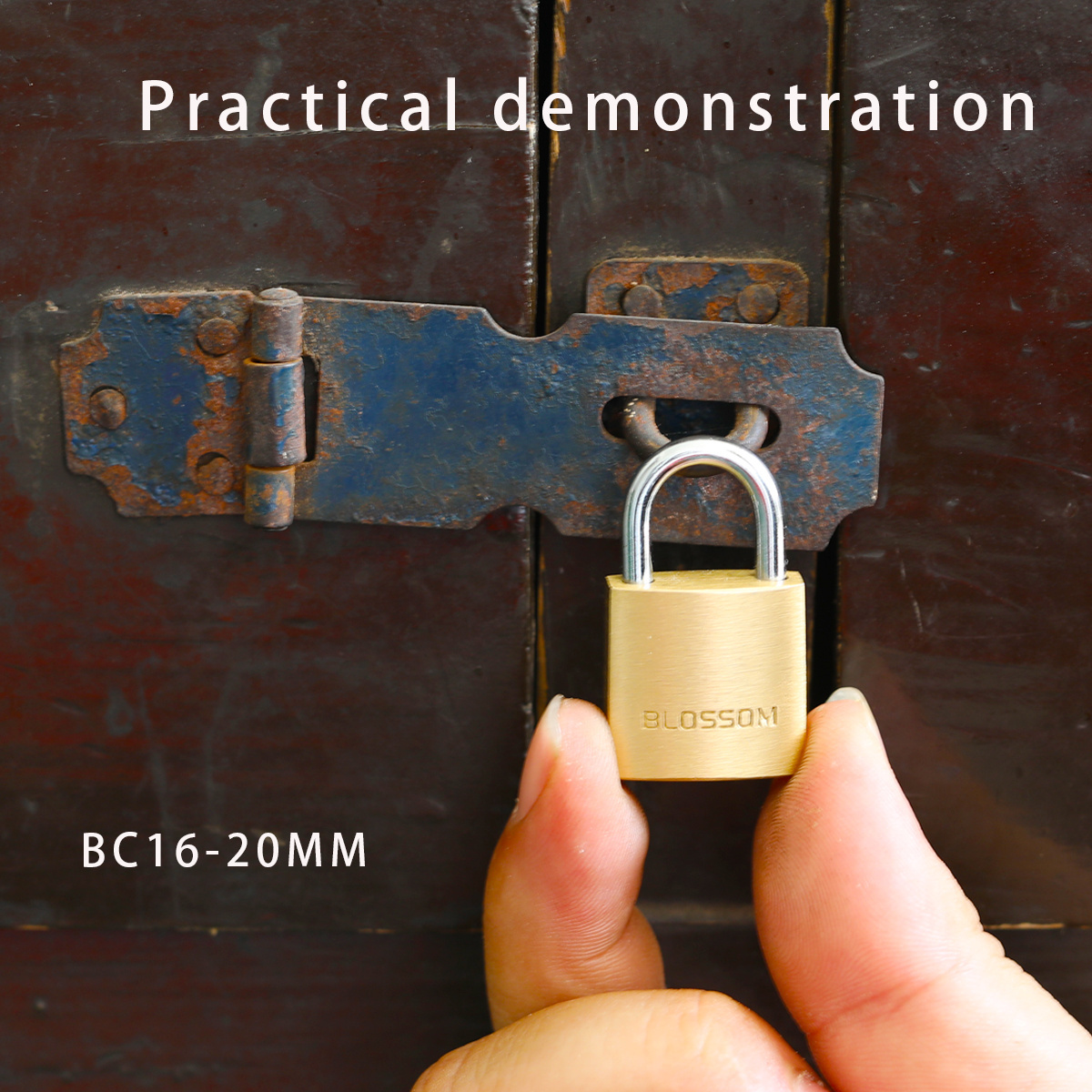 BC16 20MM Candado Custom Lock Top Security Pad Lock High Safety Padlocks Keyed Alike Small  Mini Cheap Copper Brass Padlock