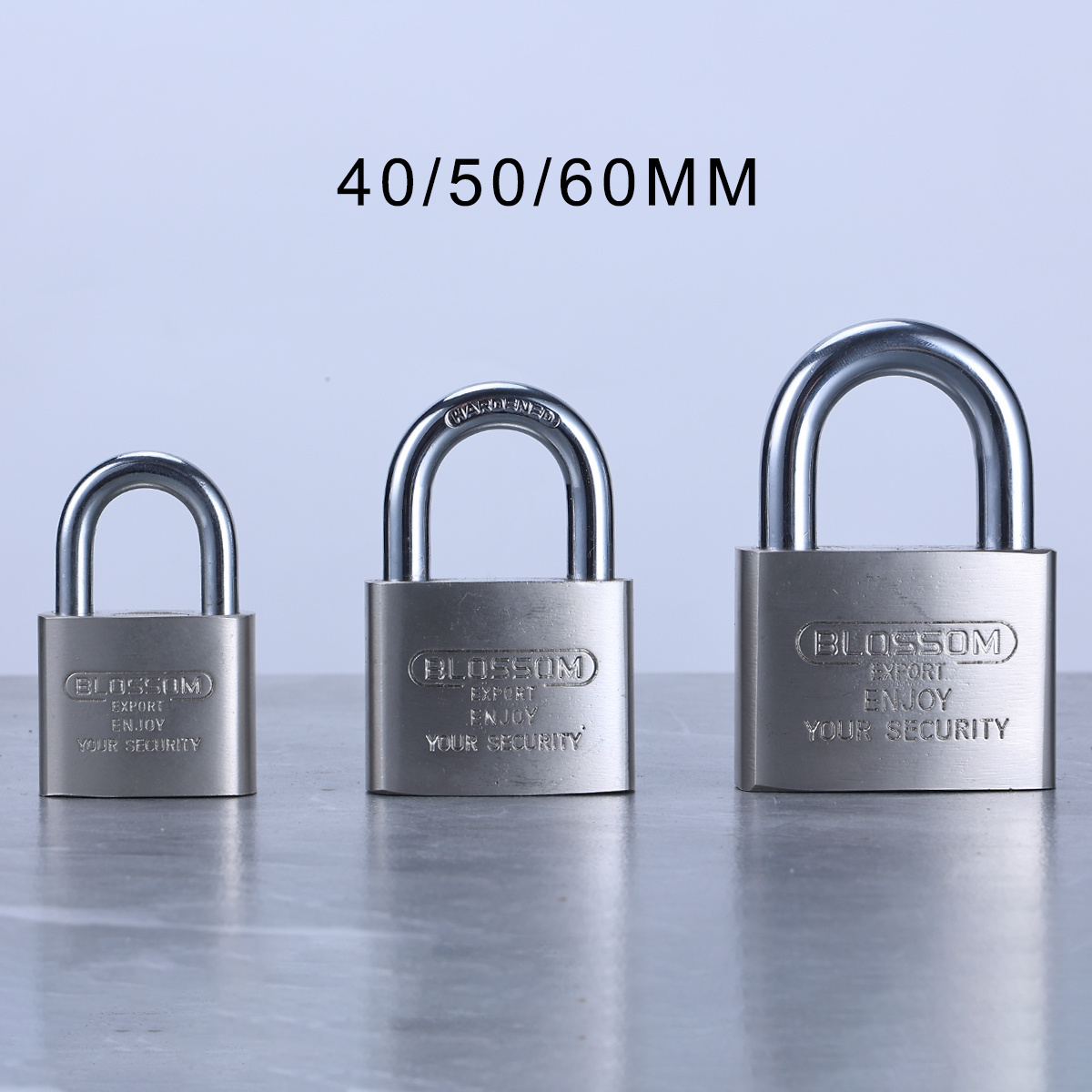 LS32 40MM Blossom Lock Nickle Plating Disc Mechanisam Iron Padlock High Security Padlocks Wholesale