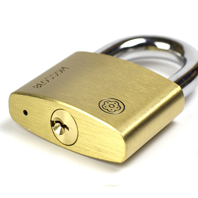 BC90 70mm Oem locks supplier High Security Copper Candado Large Pad Lock Candados Heavy Duty Padlocks Big Brass door Padlock