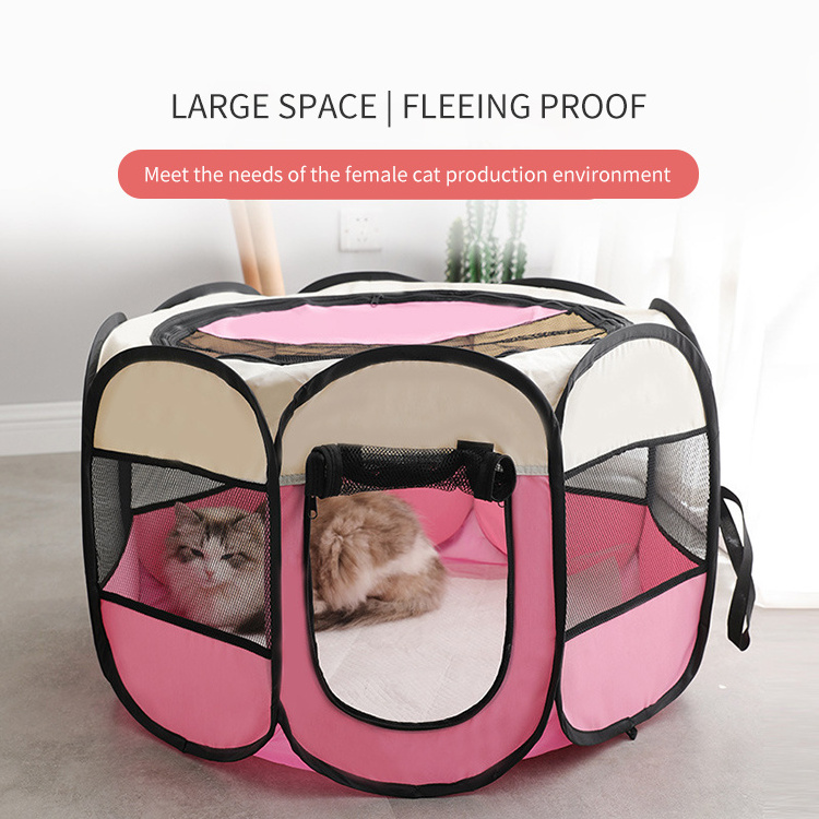 Multifunctional Cat Room Foldable Portable Pet Tent For Pregnant Cat Enclosed Pet House