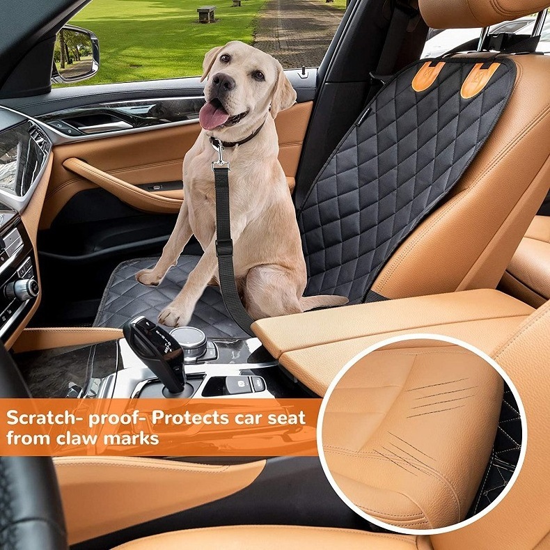 Pet Waterproof Hammock Anti-Scratch Dog Travel Car Seat Pet Front Seat Cover