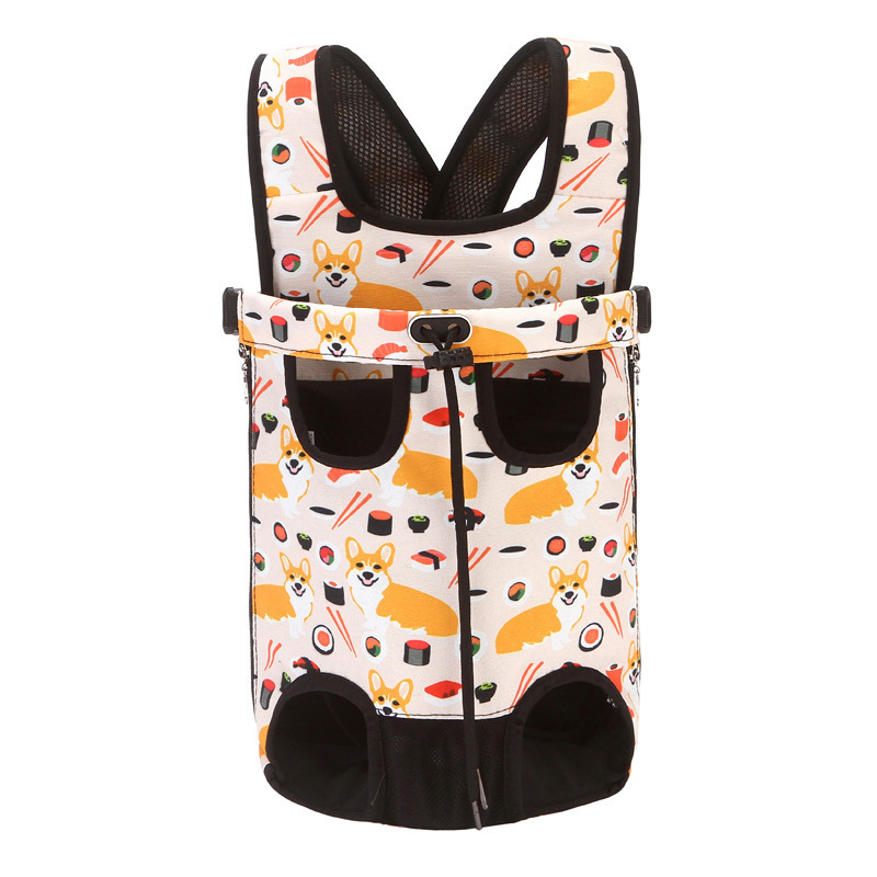 Canvas Breathable Pet Bags Light Portable Pet Carrier Bag Cat Backpack