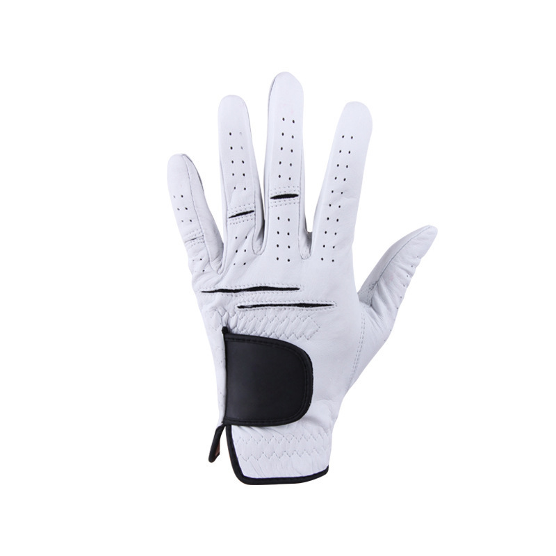 Wholesale golf glove left hand cabretta golf glove printing golf glove