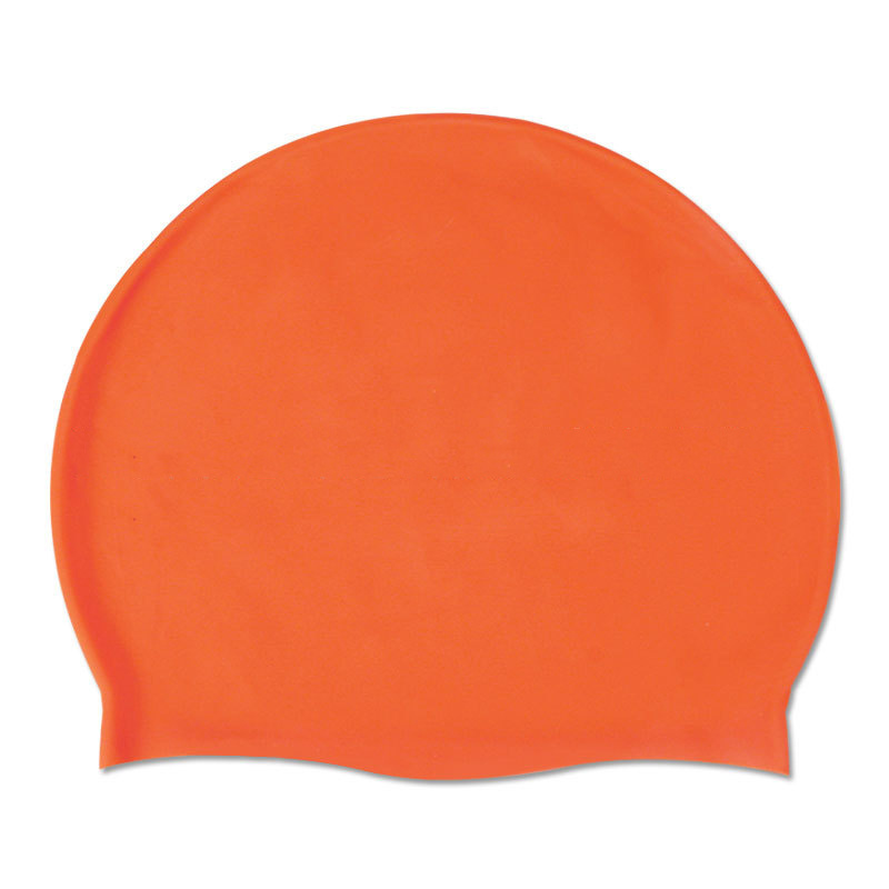 Adult Junior Kids Waterproof Hat Silicone Dome Professional College Swim Caps