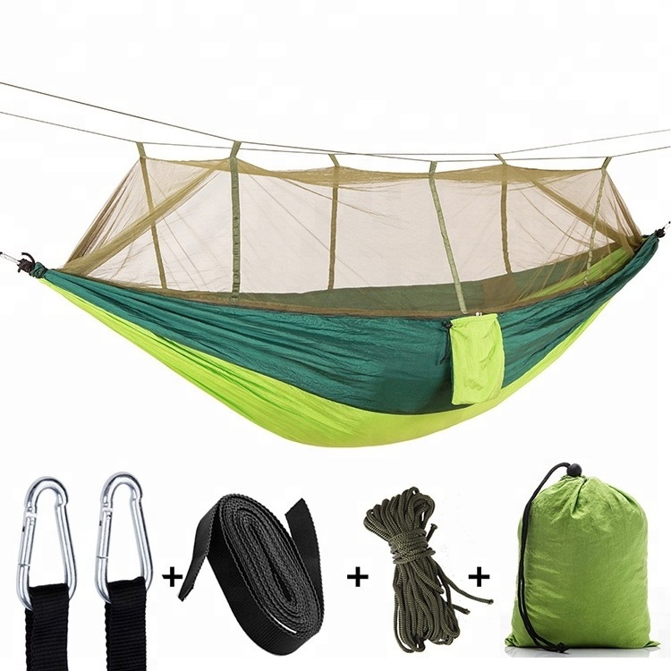 Parachute hammock for Outdoor Backpacking Travel and Portable hammock