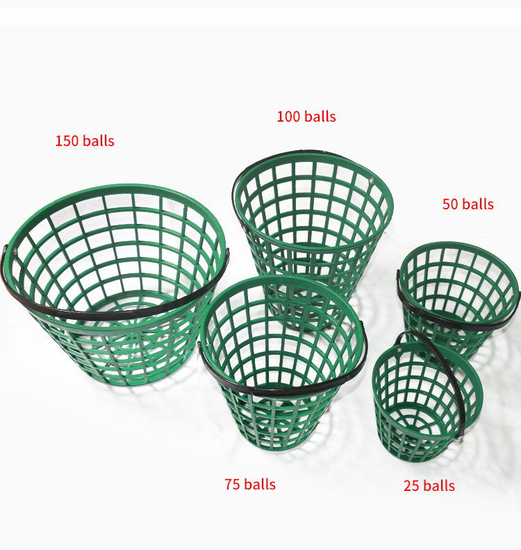 Wholesale Outdoor Tools Driving Range Lifting Supplies Court Accessories Plastic Golf  Basket