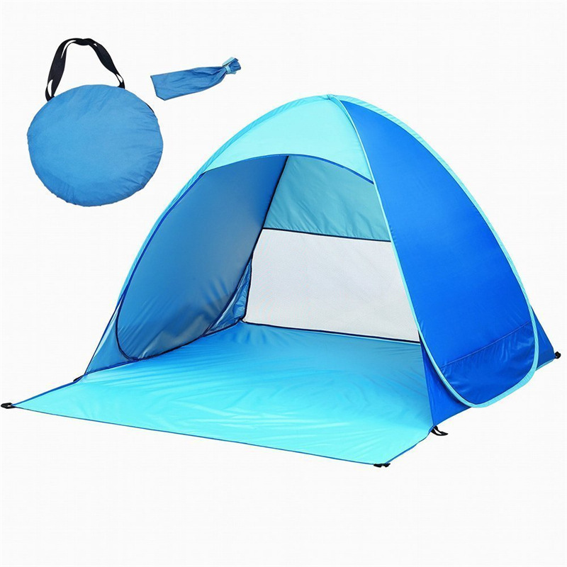 Lightweight outdoor waterproof folding automatic pop up beach camping tent